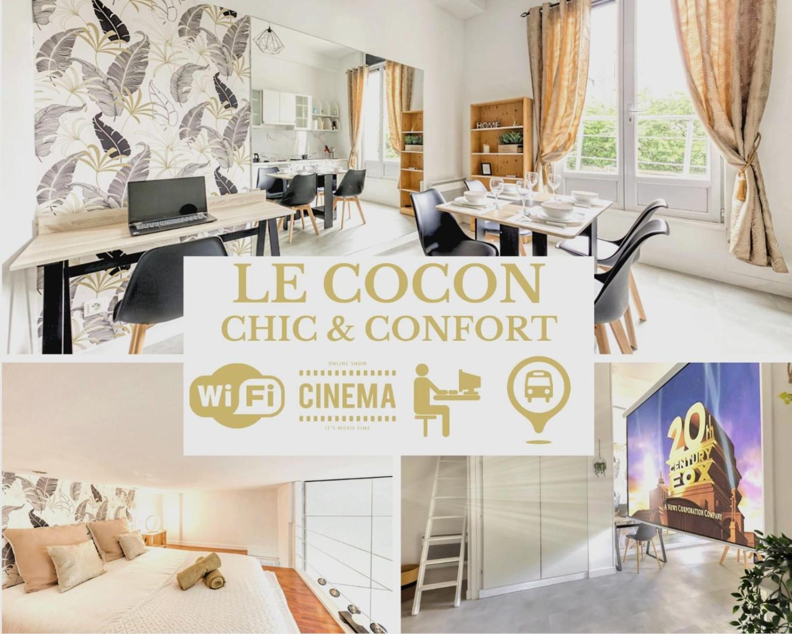 Le Cocon - Confort - Cinema - Espace De Travail - Netflix & Chill - Proche Paris - Offre Speciale Cachan Exteriér fotografie